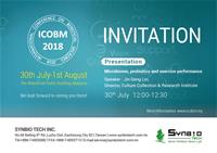 invited card of International Conference on Beneficial Microbes 2018